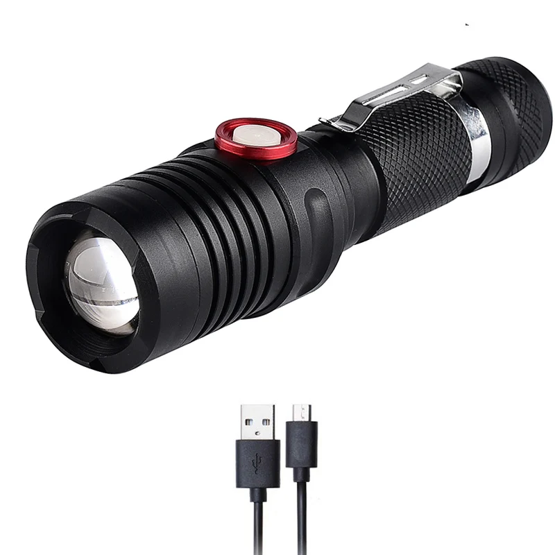 Litwod Z20 светодиодный фонарь 8000 люменов CREE XM-L2 U3 T6 вкл/выкл масштабируемый перезаряжаемый тактический фонарь - Испускаемый цвет: A