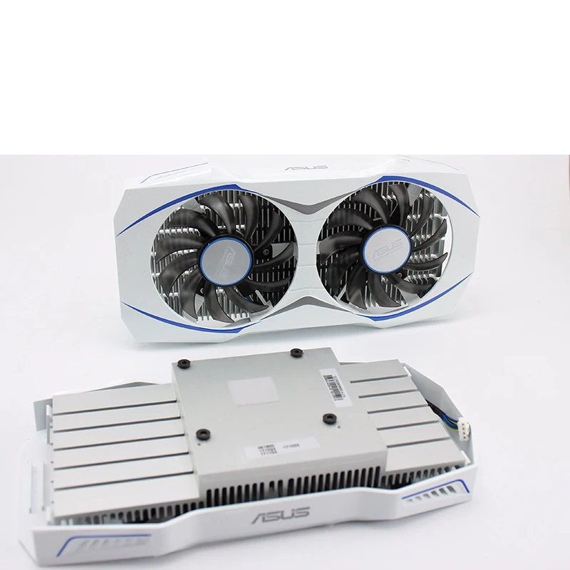 Новый оригинальный кулер для видеокарт ASUS DUAL GTX 1050Ti 4G|Охлаждающие подставки