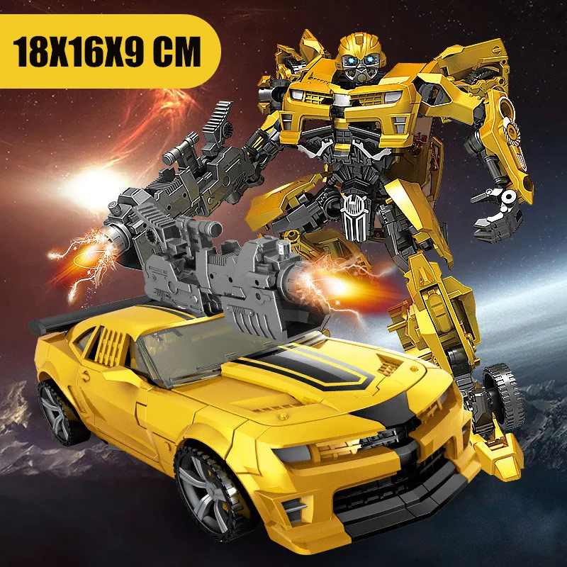 

New Transformation Robot Toy Anime Series Model Action Figure Toys Robot Car ABS Plastic Toy for Child kid gift xmas