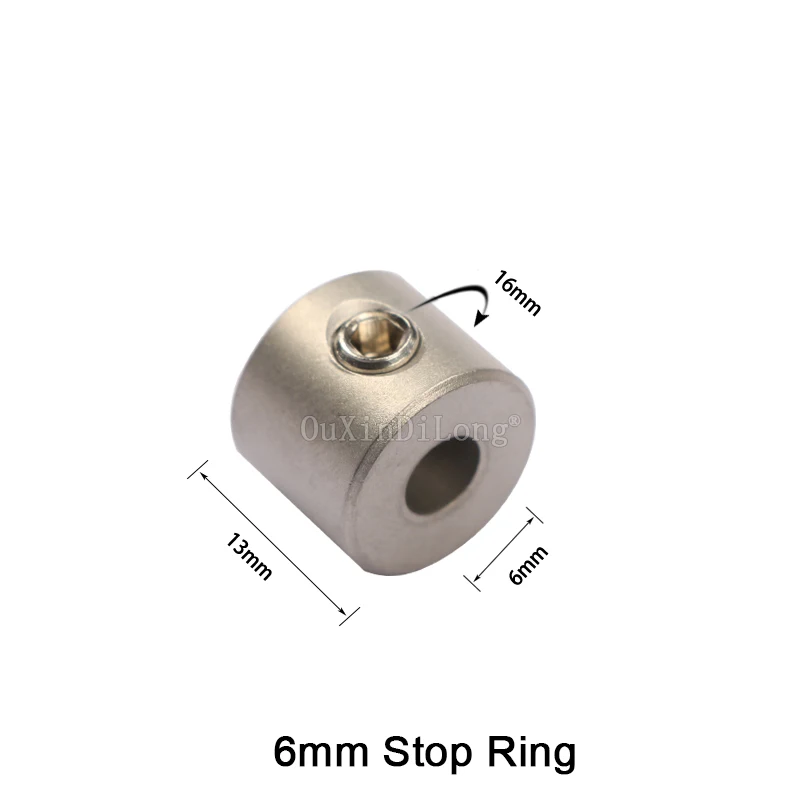 2 шт. 4-10 мм сверло инструменты глубина Стоп Воротник кольцо позиционер расстояние кольцо локатор Деревообрабатывающие инструменты JF1850 - Цвет: 2PCS 6mm Stop Ring