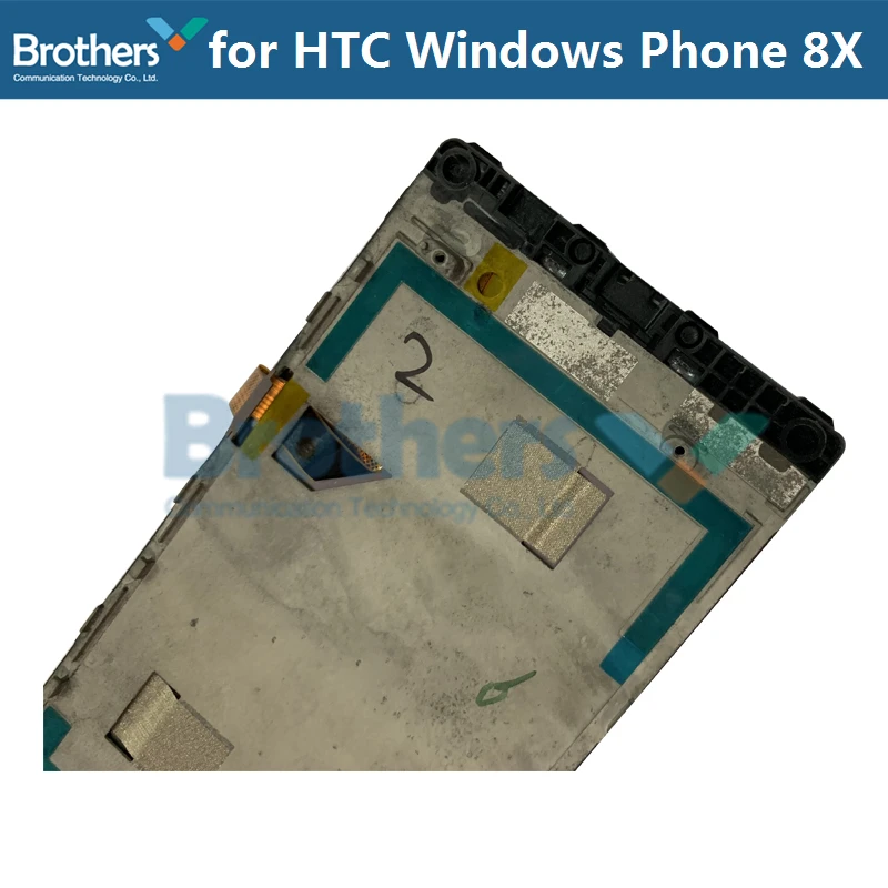 LCD Screen For HTC 8X C620e LCD Display Touch Screen Digitizer for HTC Windows Phone 8X LCD Assembly With Frame Replacement Top (4)