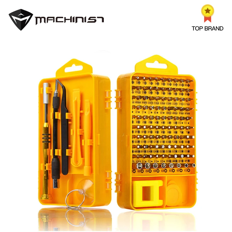 

Screwdriver Set 108 in 1 Sets Multi-function Auto repair Digital Electronic Device Repair Home Tools Bit