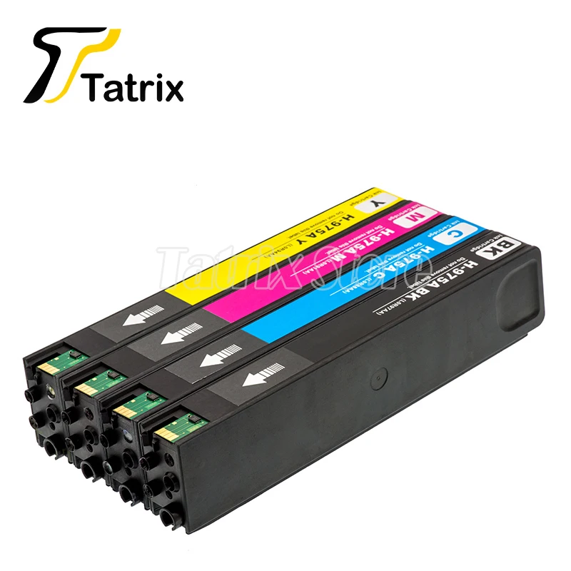Татрикс чернила для HP975 975A HP 975 используется PageWide 352dw 377dw dn 452dw 452dn 477dn 477dw 552dw 577z 577dw