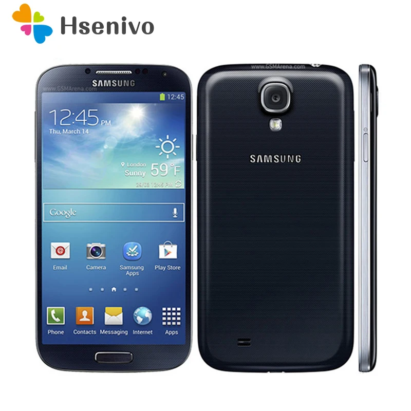 Оригинальный разблокированный Samsung Galaxy S4 i9500 i9505 мобильный телефон 3G &amp 4G 5 0 'ƈ