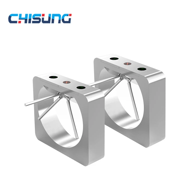 US $423.00 Semi Automatic Waist High Tripod Turnstiles BiDirectional Bridge Type Tripod Turnstile