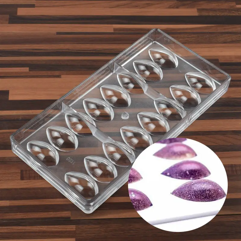 

Lotus Shape PC Polycarbonate Chocolate Mold 3D Food Chocolate Mould Kitchen Tools Baking Mold Tools