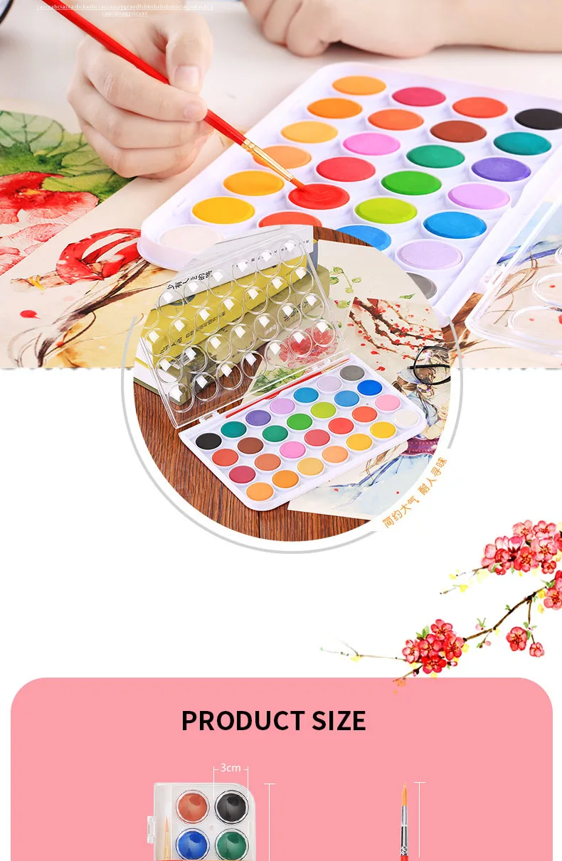 conjunto com pincel de pintura cor brilhante