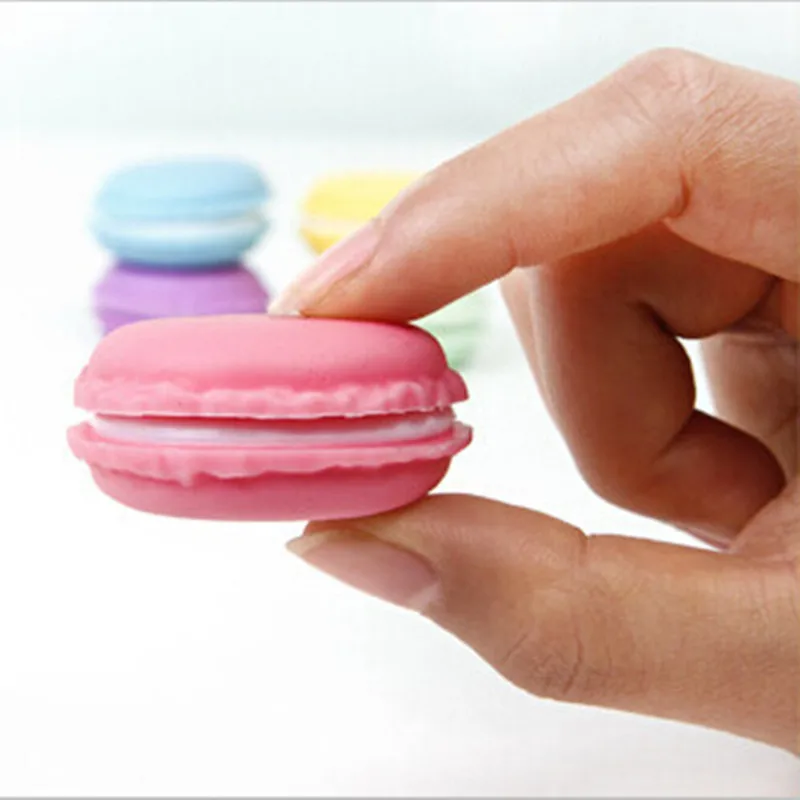 

Macarons mini organizer Jewelry storage box/display box,Zakka holder ring carrying case pill case,home decor 10pcs