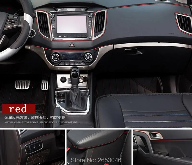 5 м Автомобильная декоративная наполнительная полоса для Jeep Grand Cherokee/Компас Cadillac