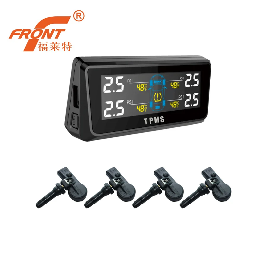 

DIY TPMS Wireless Tire Pressure Monitoring System for Car Internal Sensors Intelligent Induction Safe Driving Auto Accessories