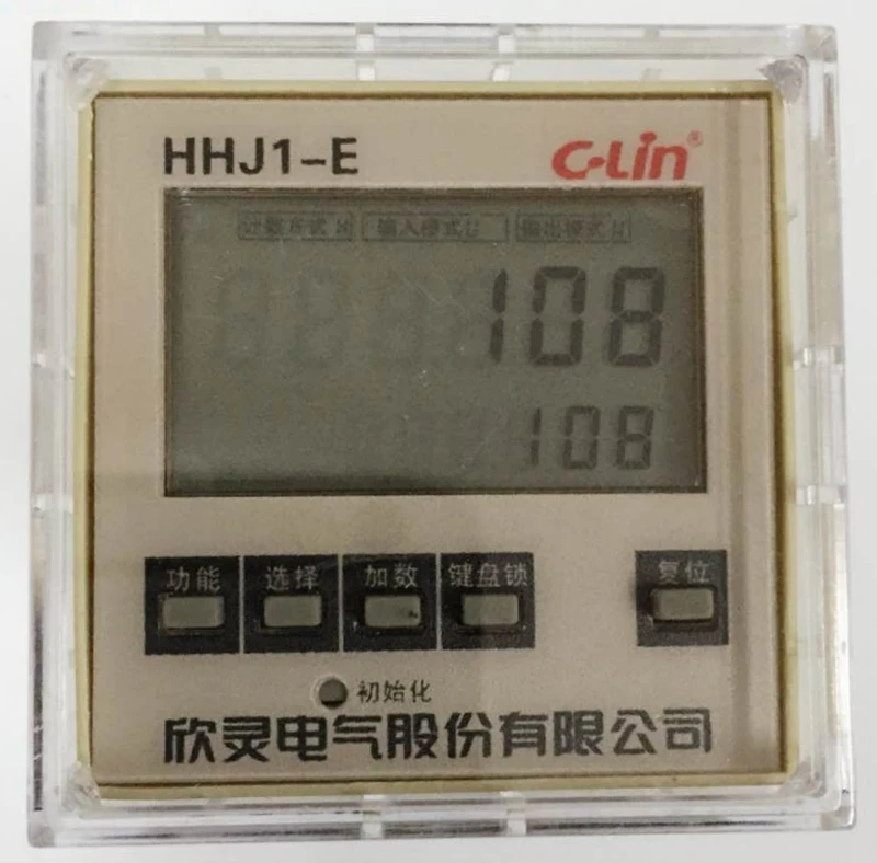 

timer c-lin HHJ1-E LCD counter N, C, F, R multi-standard AC220V