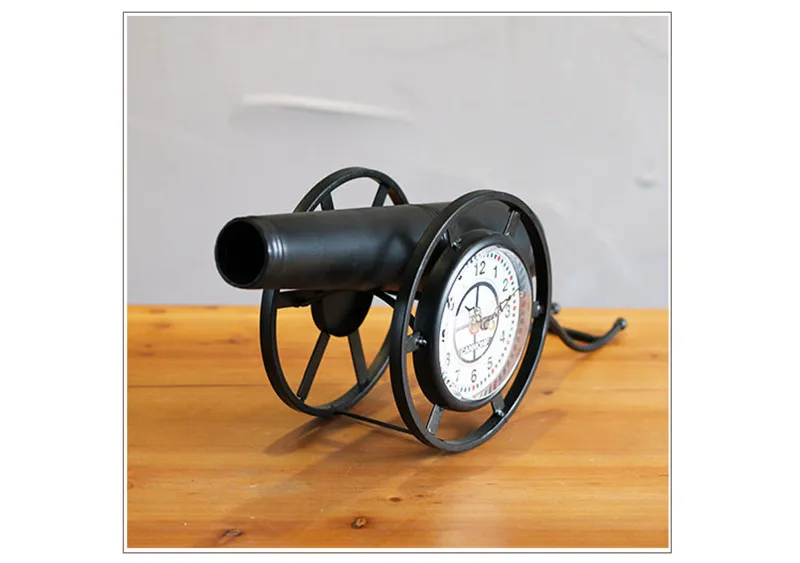Креативные винтажные электронные настольные часы Cannon модель украшения дома настольные часы украшения классные винтажные Офисные Часы relogio de mesa