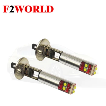 

2pcs* Perfect led Signal Lamp H1 H3 Led Turn Signal Light W21W 6SMD CRE LED Auto Rear CANBUS No Error Bulb