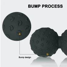 Высокий 1 шт Массажный мяч силиконовый выпуклый Ролик назад подошвенный роликовый массажер для снятия усталости DOG88
