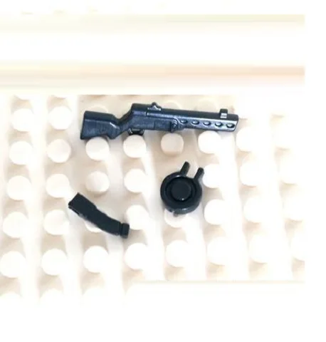 

Submachine gun original Blocks educational toy swat police military weapon accessories Compatible Mini figures