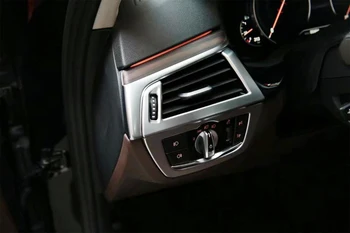 

left hand drive Matte ABS Accessories Interior Car Side Air Vent Outlet Cover Trim 2PCS for BMW 6 Series Gran Turismo G32 2018