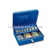 Cheap Euro Cash box with coin tray Cheap Euro Cash box with coin tray