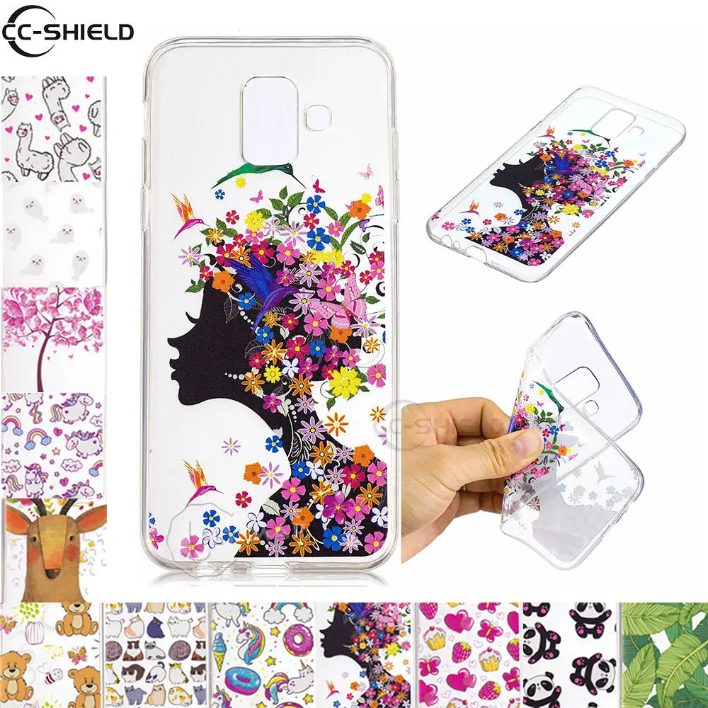 

Soft TPU Case for Samsung Galaxy A6 2018 SM A600 A600FN A600F Transparent Silicone Cover Phone Case SM-A600FN SM-A600FN/DS Coque