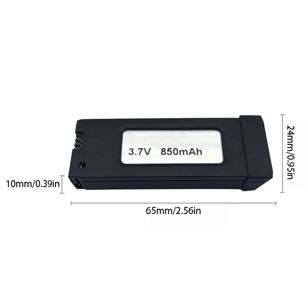 

HINST 3.7v 850mah Battery Pack For Eachine E58 L800 JY019 S168 RC Quadcopter (US) APR12 P50
