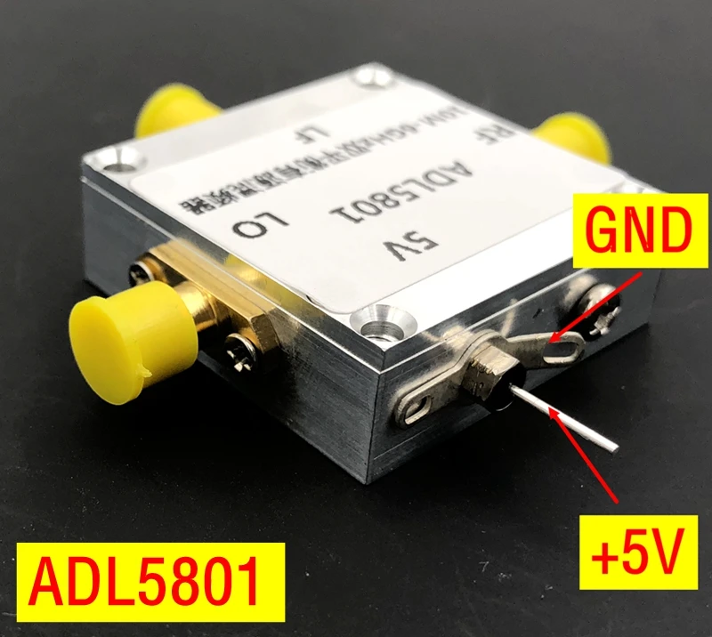 Двойной сбалансированный модуль ADL5801 вертикальный смешивающий нижний балуновая