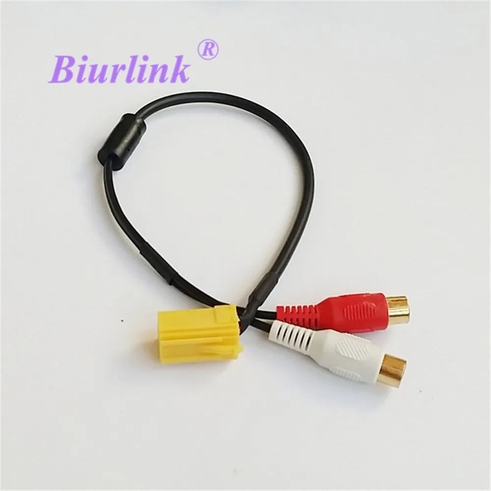 Biurlink стерео радио вспомогательный RCA кабель адаптер для Fiat Grande Punto Alfa Romeo|auxiliary