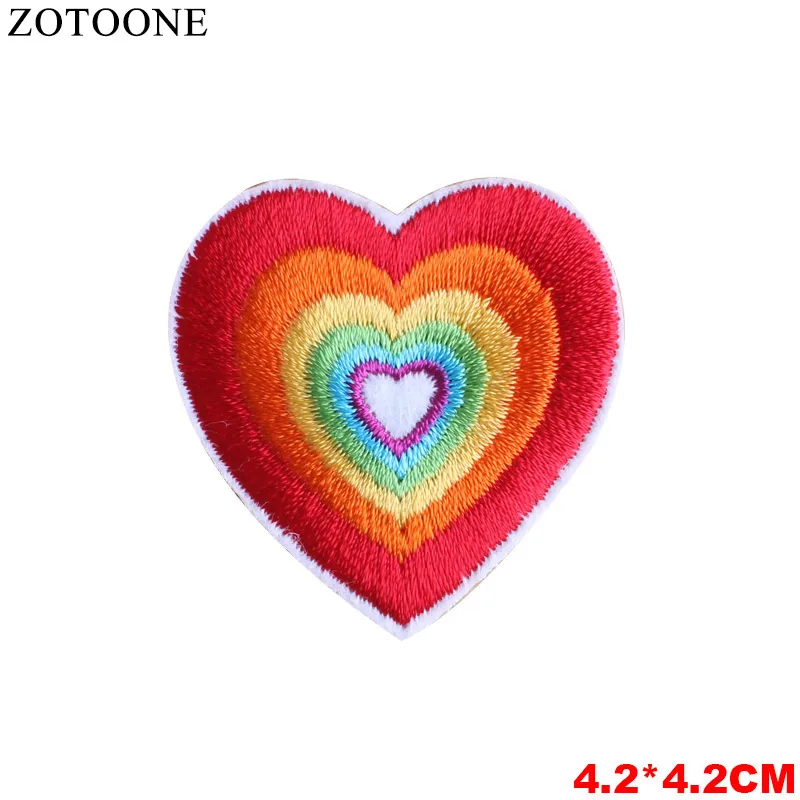 Нашивки ZOTOONE с вышивкой утюжок на одежду единорог фламинго животные цветок буквы
