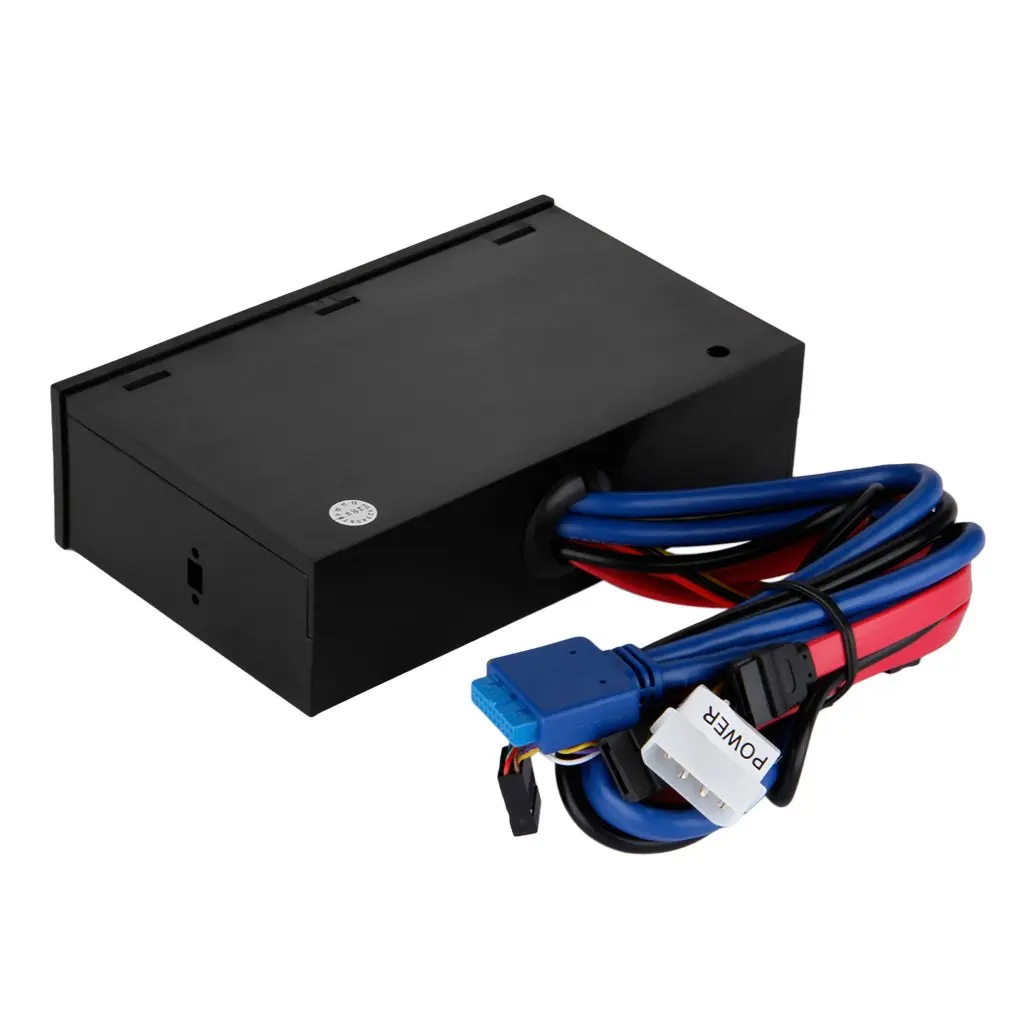 Multifuntion 5 25 &quotкардридер для медиа приборной панели USB 2 0 3 20 pin e SATA Передняя
