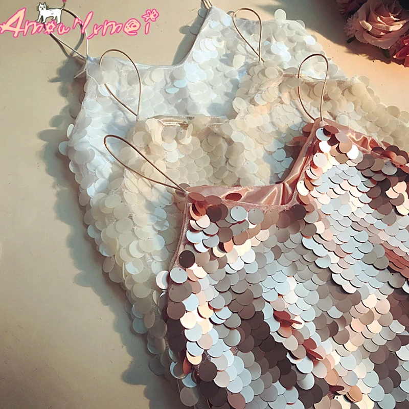 Sequin Cami сексуальный укороченный топ, летний женский топ на бретельках, тонкий топ с открытой спиной, Обрезанные Топы