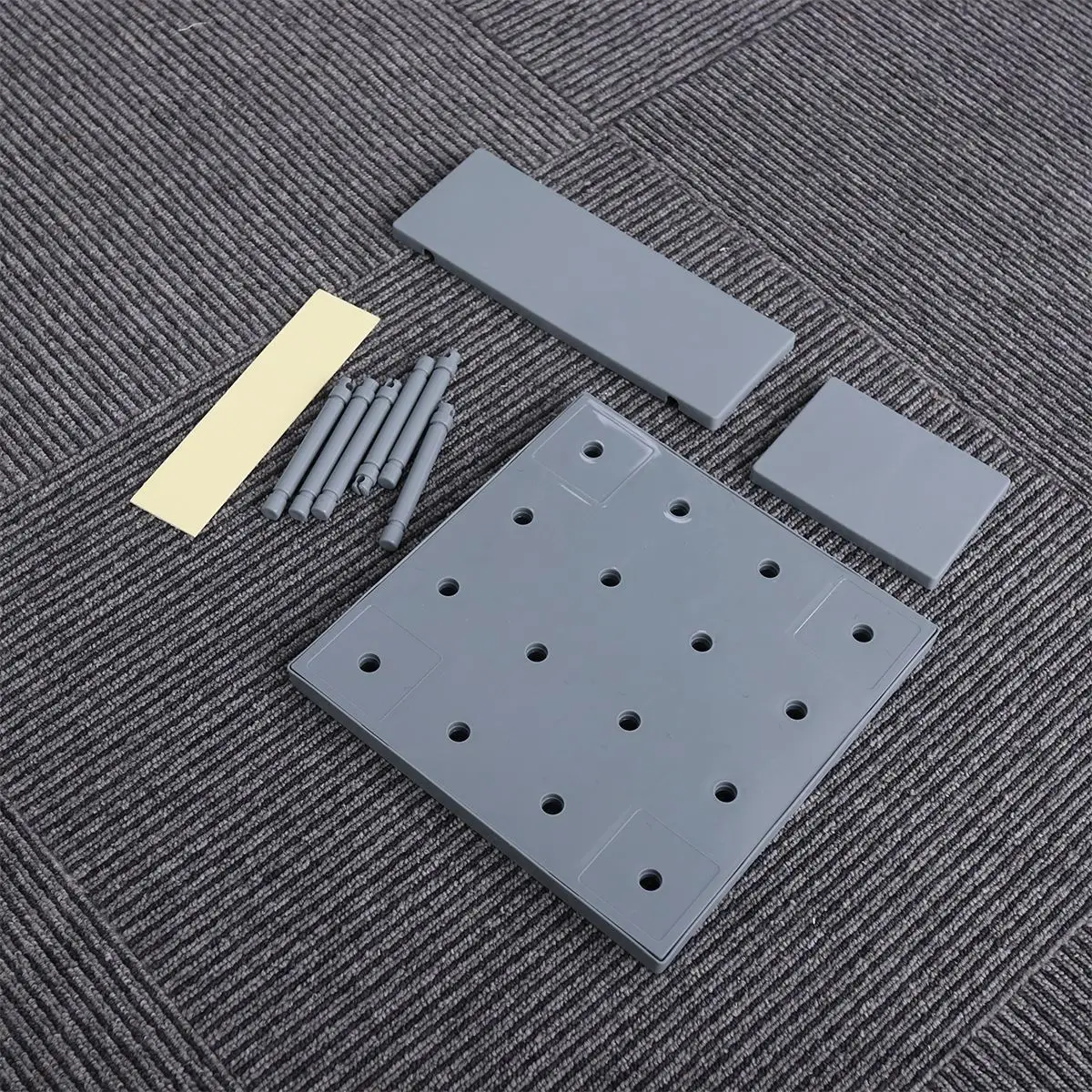 2 шт офисные Pegboard прочные пластиковые настенные Pegboard полки системы хранения для хранения дома и в офисе использования