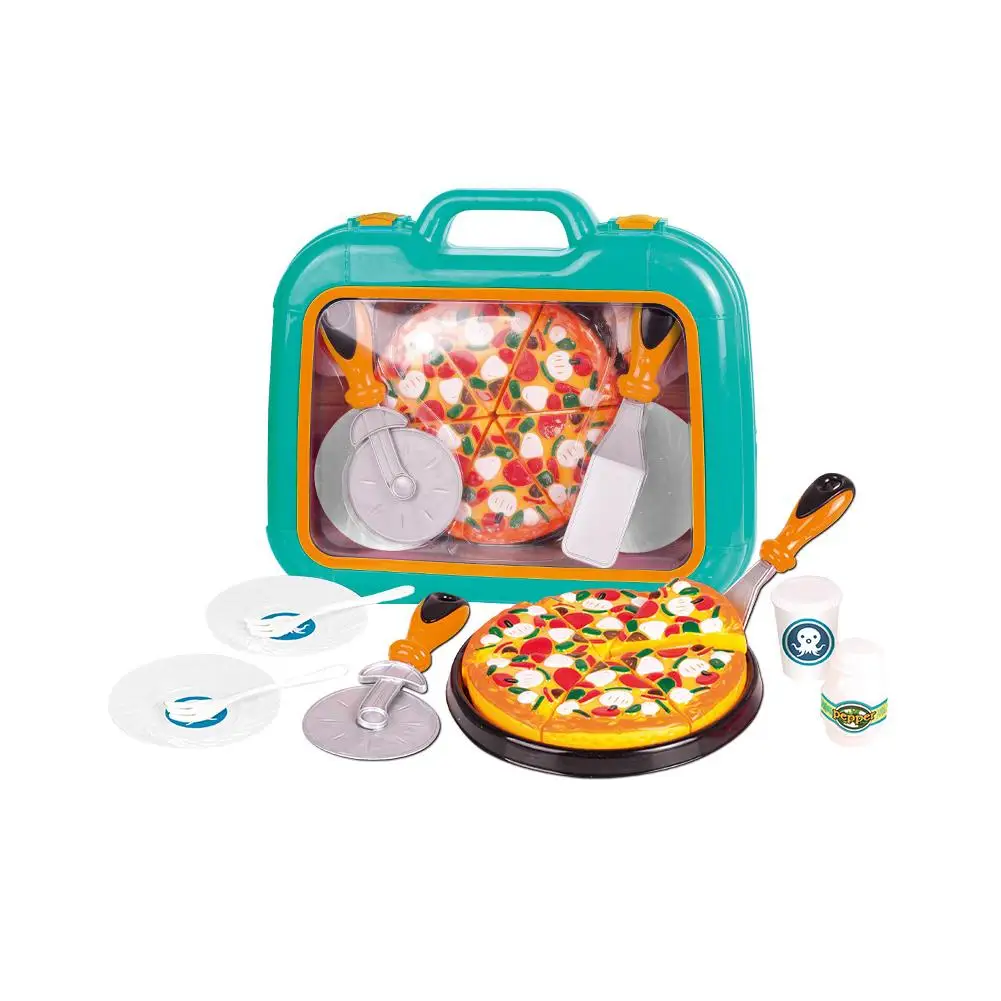 Pizza Food Toy Kitchenware Toy For Boys Girls Kindergarten Children Simulation Kitchen Food Interactive Toys For Children