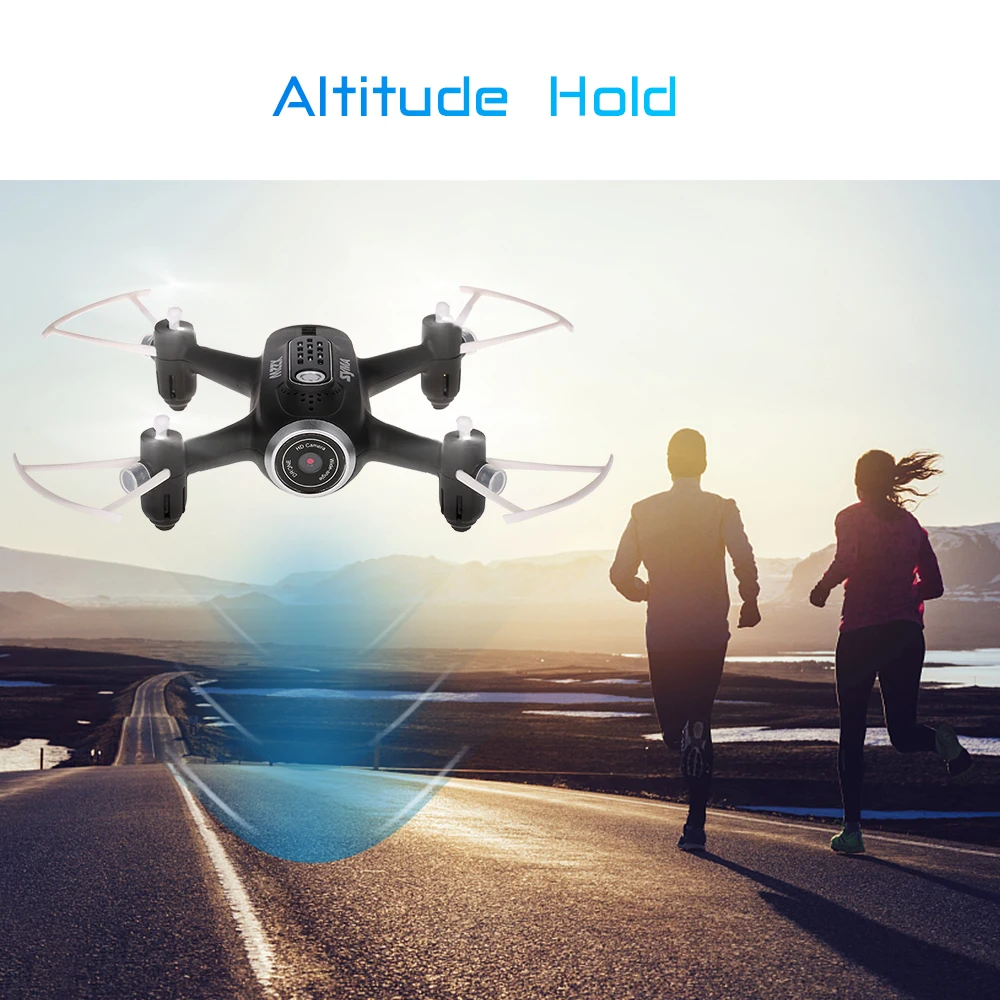 Syma X22W Wi-Fi FPV 0.3MP Camera Drone Selfie Mini Drone 2.4G 4CH 6-Axis Aircraft Altitude Hold RC Quadcopter RTF Dron (6)