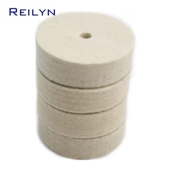 Roue de polissage en laine 75mm, livraison gratuite, disque de polissage en laine, rouleau de polissage, outil rotatif dremel 