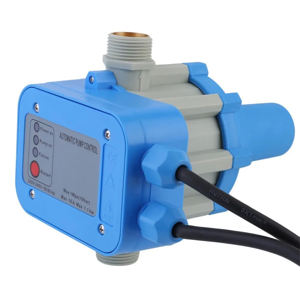 

Water Pump Pressure JSK-1 Professional Automatic Controller Electronic Switch Portable Auto Pressure Control Switch EU Plug