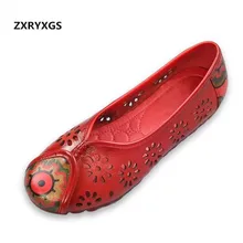 Лидер продаж года; новые весенние женские туфли на плоской подошве в стиле ретро; обувь из мягкой натуральной кожи; женские удобные повседневные туфли на плоской подошве; модная обувь