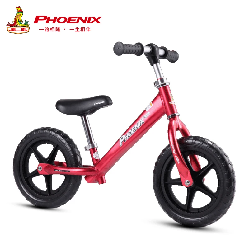 Phoenix Children's Balance Bikes Baby 1-6 Years Old Kids Slide Bike Light Aluminum Alloy Cycling Slide Bicycle Without Pedal