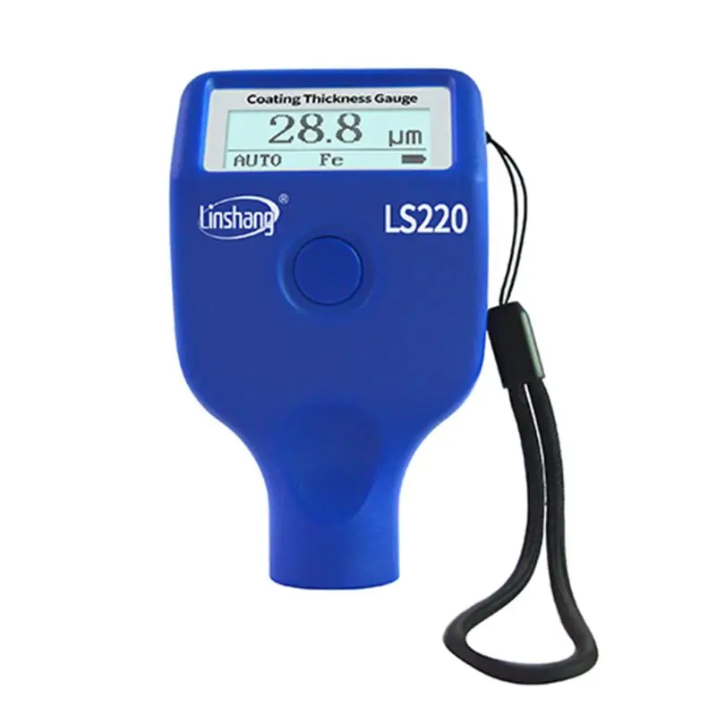 

Paint Coating Thickness Tester 0-2000 0.1 Fe NFe Probe Gauge LS220 for Auto Car