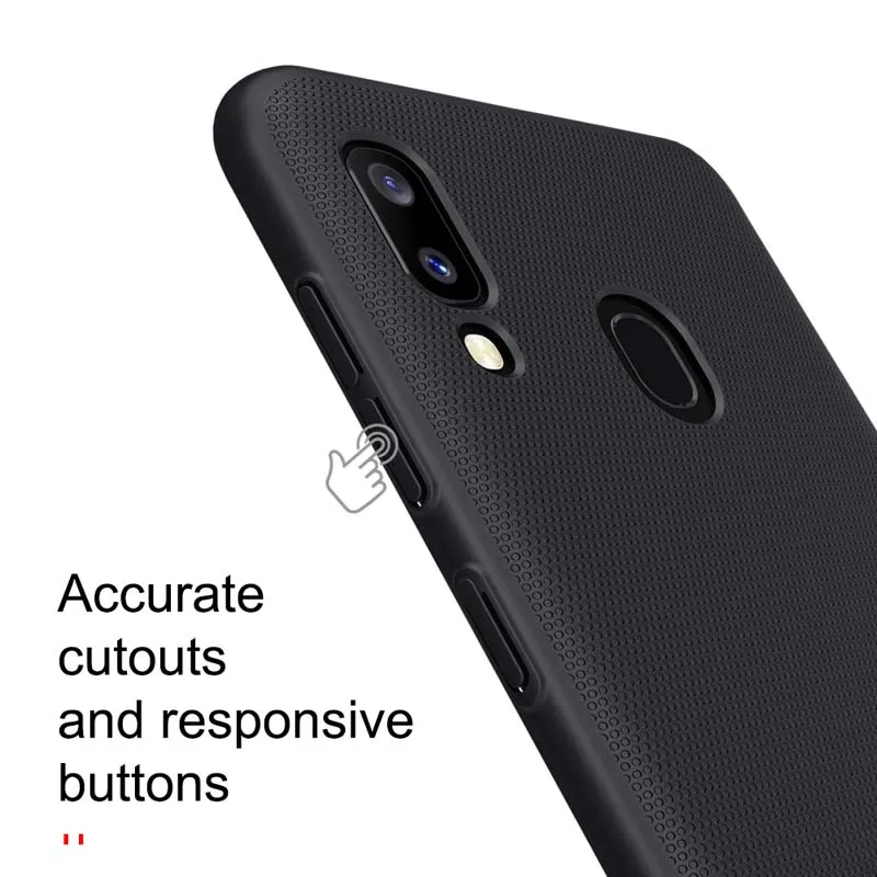 Для samsung Galaxy A20 чехол для телефона NILLKIN матовый ПК Матовый Жесткий защитный чехол для samsung Galaxy A20 Explorer чехол Fundas