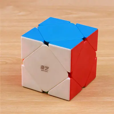 Qiyi megaminxeds, головоломка, магический скоростной куб, пирамидальный куб, без наклеек, Профессиональная зеркальная Пирамида специальной формы, cubo magico - Цвет: SK