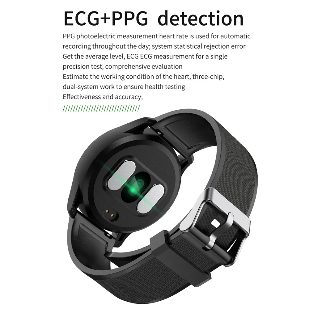 LEMFO Z03 Smart Watch Men PPG+ ECG IP68 Waterproof Heart Rate Blood Pressure Sport Smartwatch For Android IOS Phone