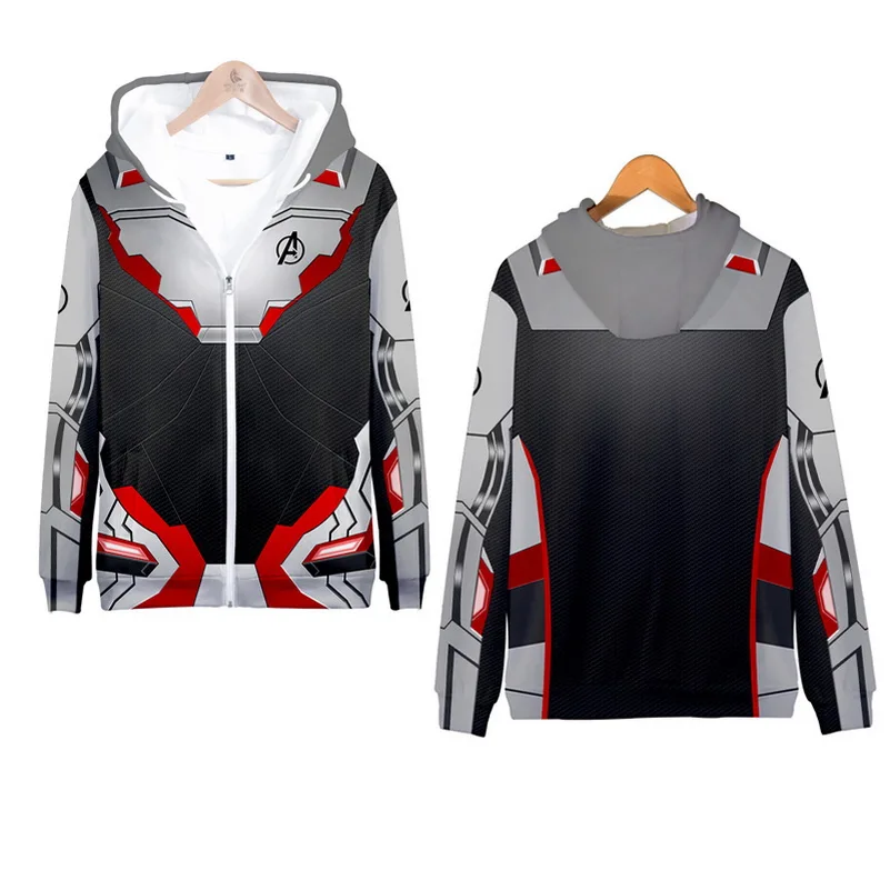 The avengers endgame Marvel Hoodies Men Quantum Realm Cosplay Costume Game Sweatshirt Hot new style hip hop fashion 2019 tops