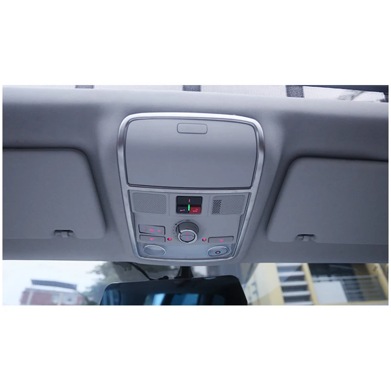 

lsrtw2017 car styling car reading light frame trim for volkswagen sharan 2011 2012 2013 2014 2015 2016 2017 2018