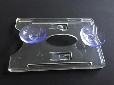 100 шт/партия, безостановочная Кредитная карта смарт-карта для контроля доступа автомобиля, стеклянная присоска IC ID M1, держатель карт, штекер для карт