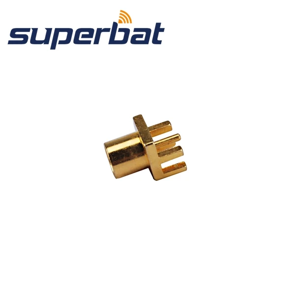 

Superbat 10pcs MCX End Launch Jack Female PCB Mount RF Connector Goldplated