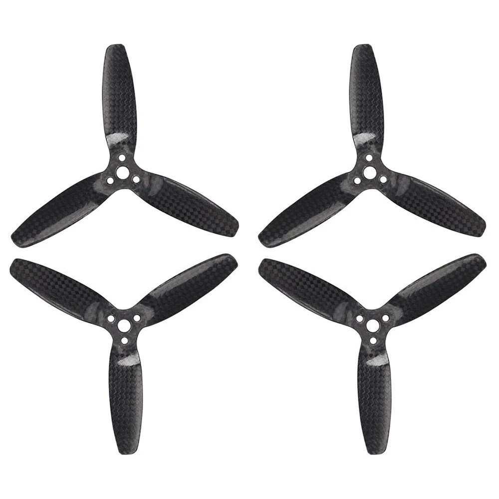 

2 Pairs of 5042 Carbon Fiber Prop Upgrade Propellers Blades for Parrot Bebop drone 3.0