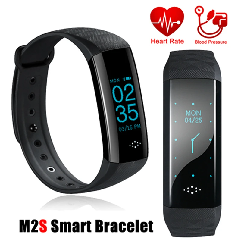 Hiwego M2S Smart Band Watch Blood Pressure Oxygen Heart Rate Monitor Smart Fitness Bracelet Activity Tracker