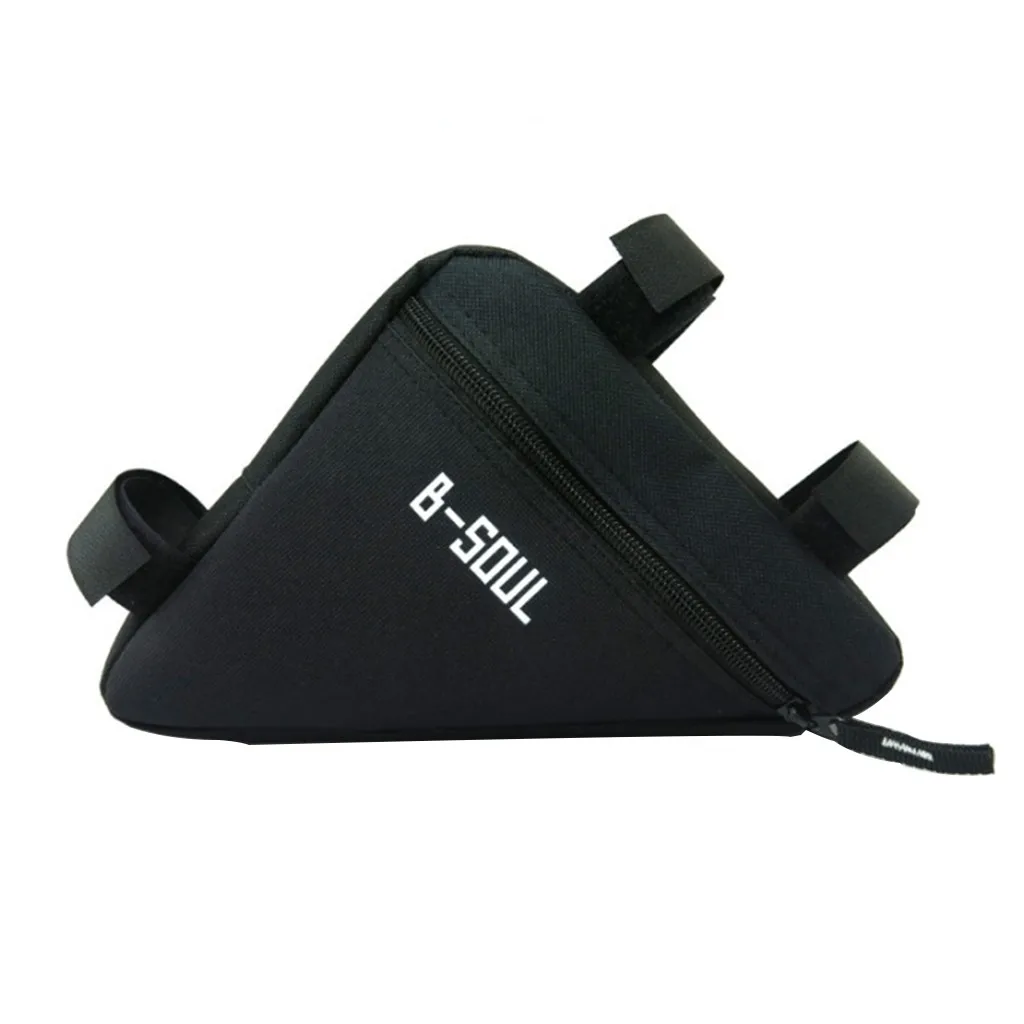 Clearance 2019 New B-SOUL Bicycle Front Frame Bag Cycling Bike Tube Pouch Holder Saddle Panniers #NN709 3