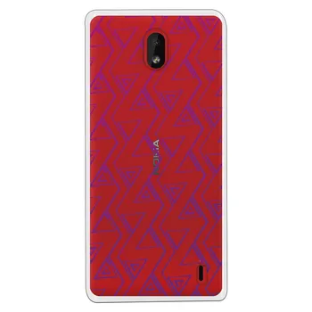 

Stand case costume drawing Triangulos Purples WP016 for Nokia 1 Plus