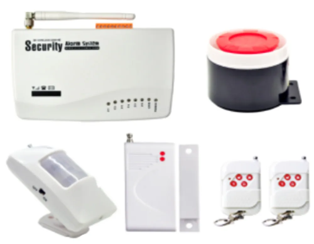 

99wireless and 6wired Zoom GSM Alarm System