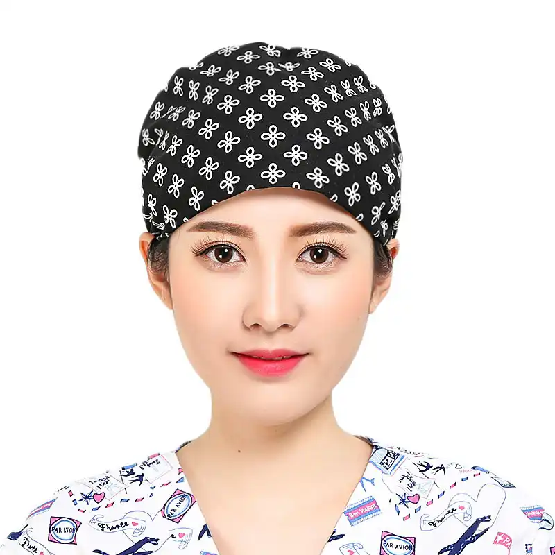 Hospital Pet Clinic Gourd Cap Doctor Man Woman Surgical Cap Scrub