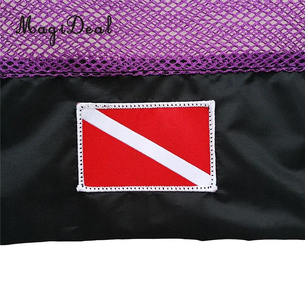 Multi Purpose Scuba Diving Mask Goggles Regulator Equipment Holder Storage Carry Mesh Bag